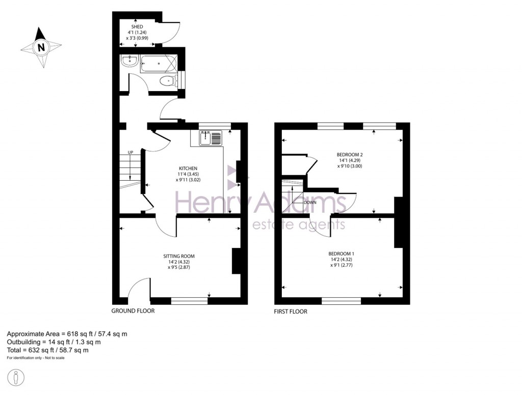 Floorplans For Havant Road, Emsworth, PO10