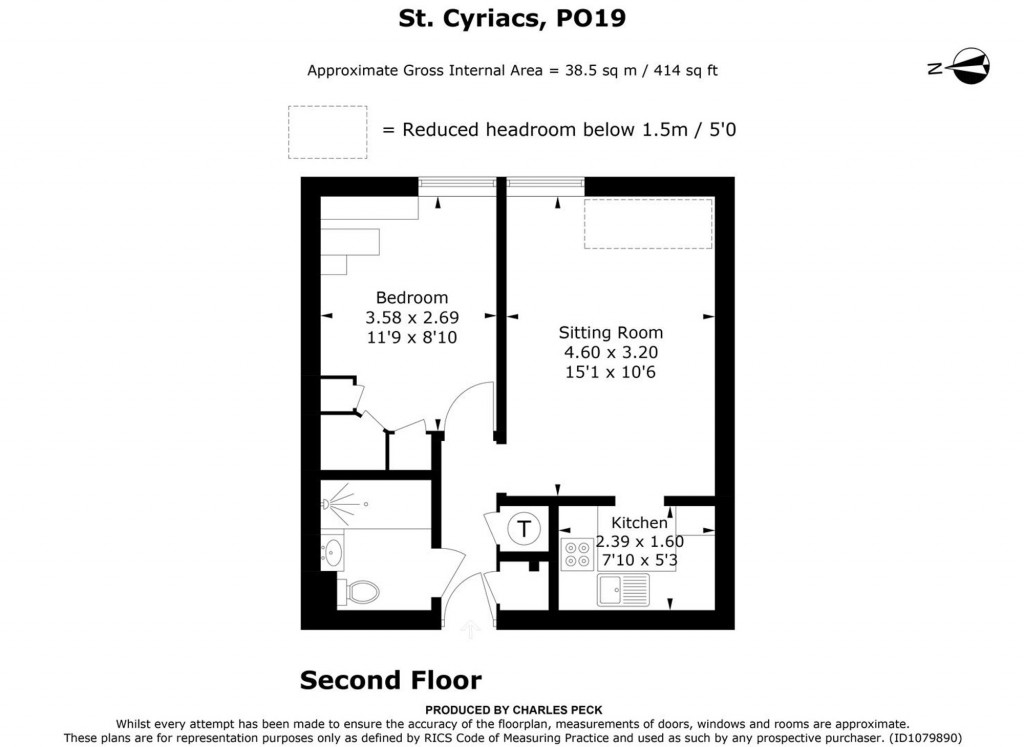 Floorplans For St. Cyriacs, Rose Court St. Cyriacs, PO19