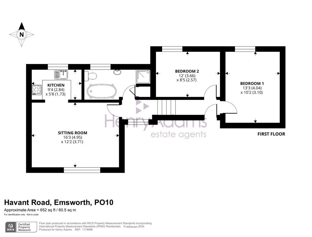 Floorplans For Havant Road, Emsdale, PO10