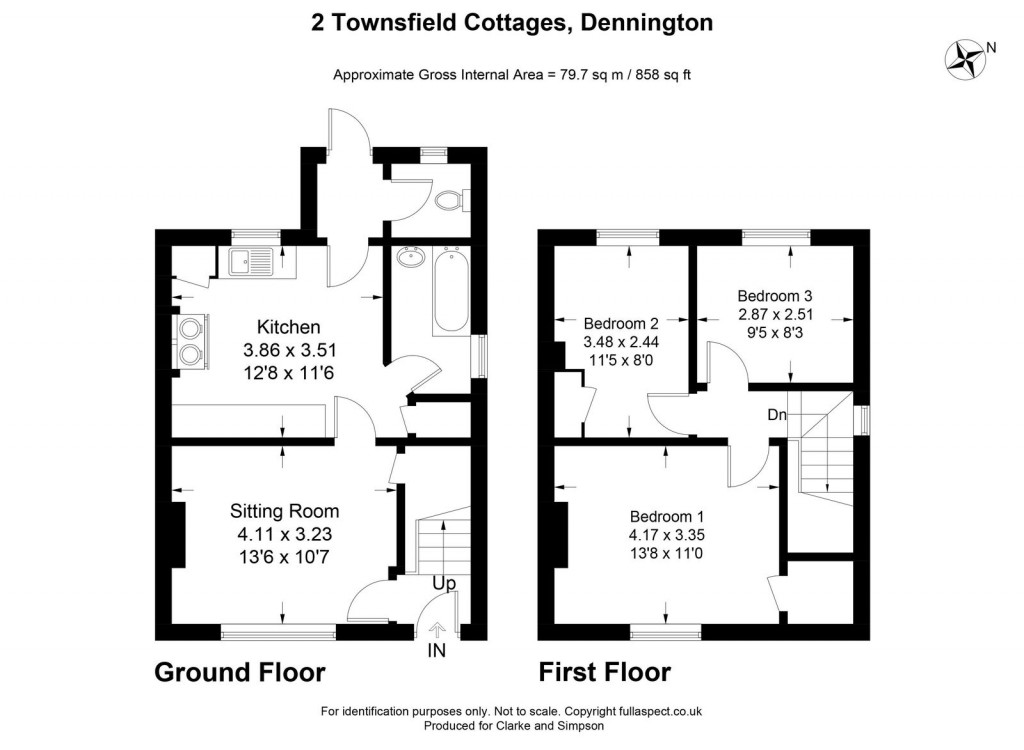 Floorplans For Laxfield Road, Dennington, Suffolk