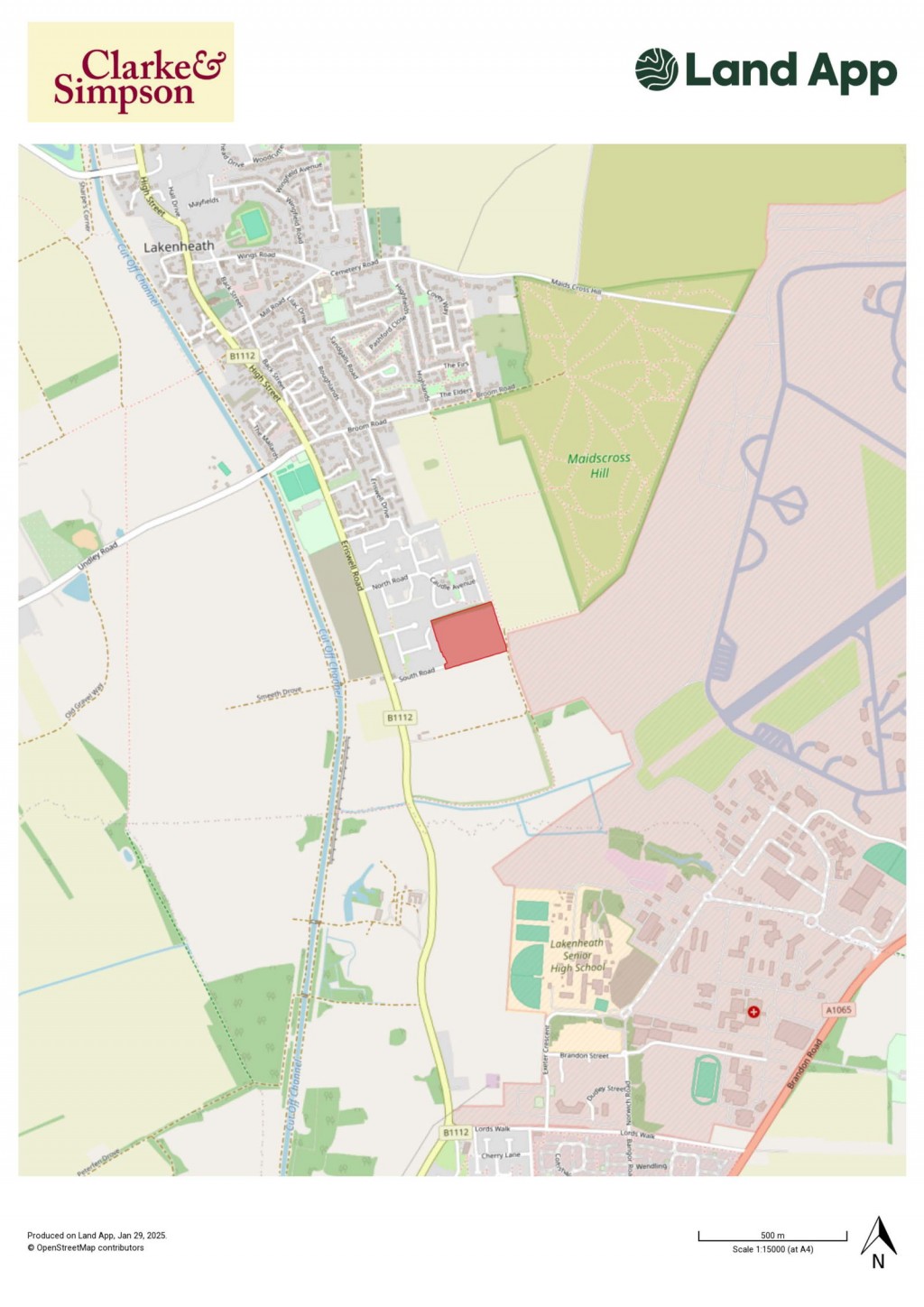 Floorplans For Land at Lakenheath