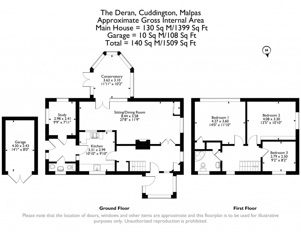 Floorplans For Cuddington, Malpas
