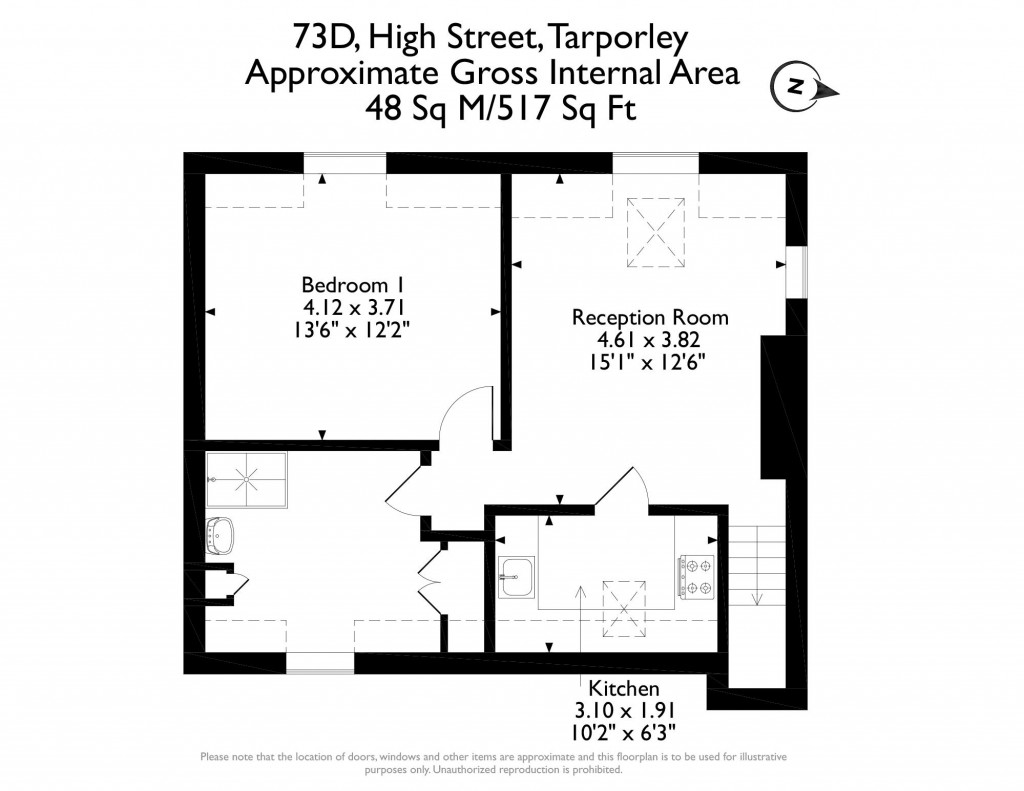 Floorplans For High Street, Tarporley