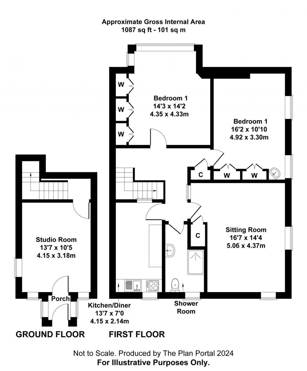 Floorplans For Southampton Road, Ringwood, BH24