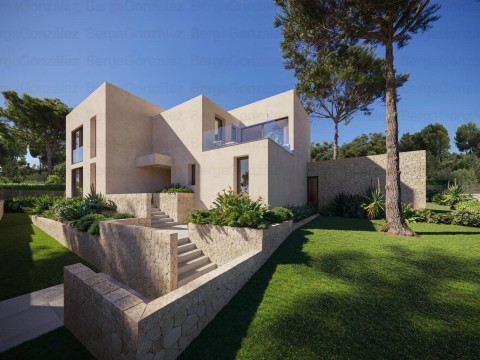 New Nova Santa Ponsa villa, Nova Santa Ponsa, SW Mallorca