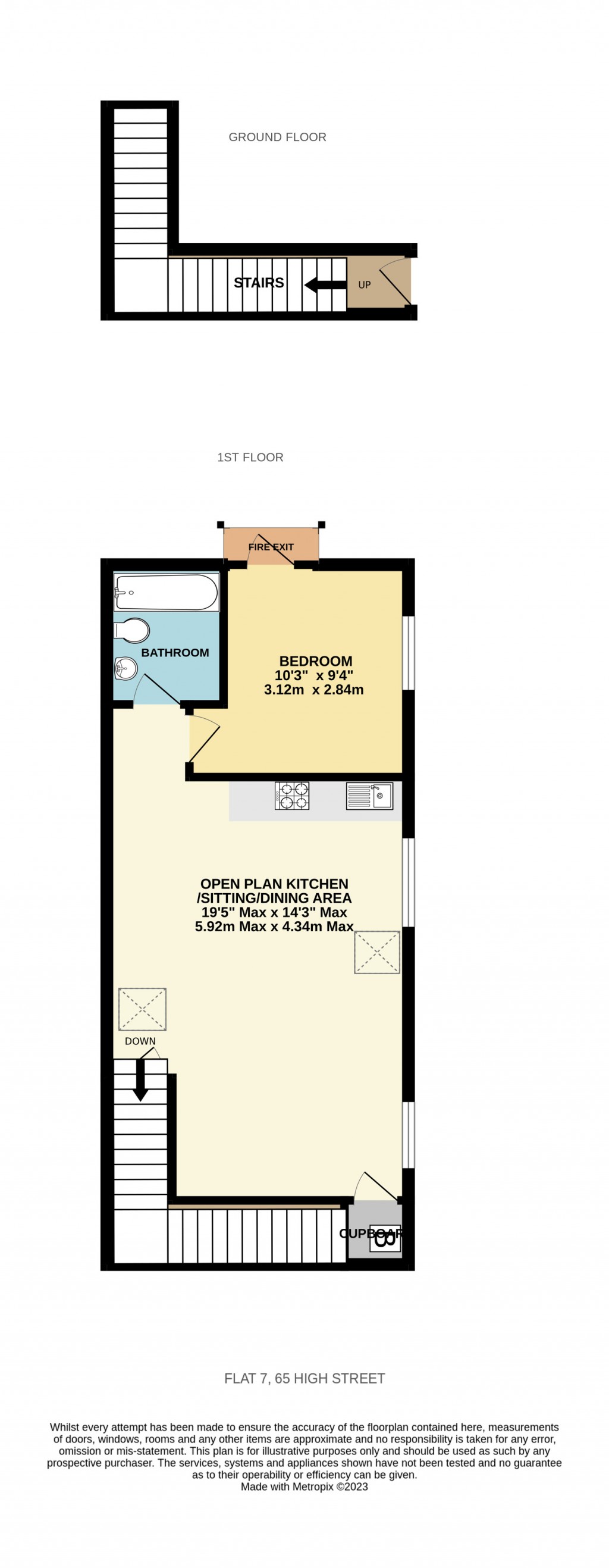 Floorplans For High Street, Shepton Mallet, Somerset