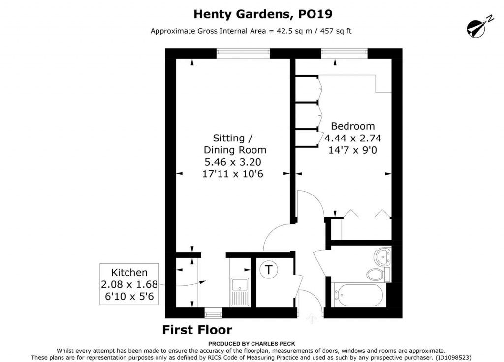 Floorplans For Henty Gardens, The Maltings Henty Gardens, PO19