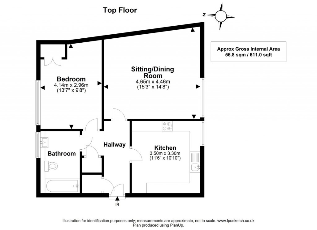 Floorplans For Mosbach Place, Lymington, SO41