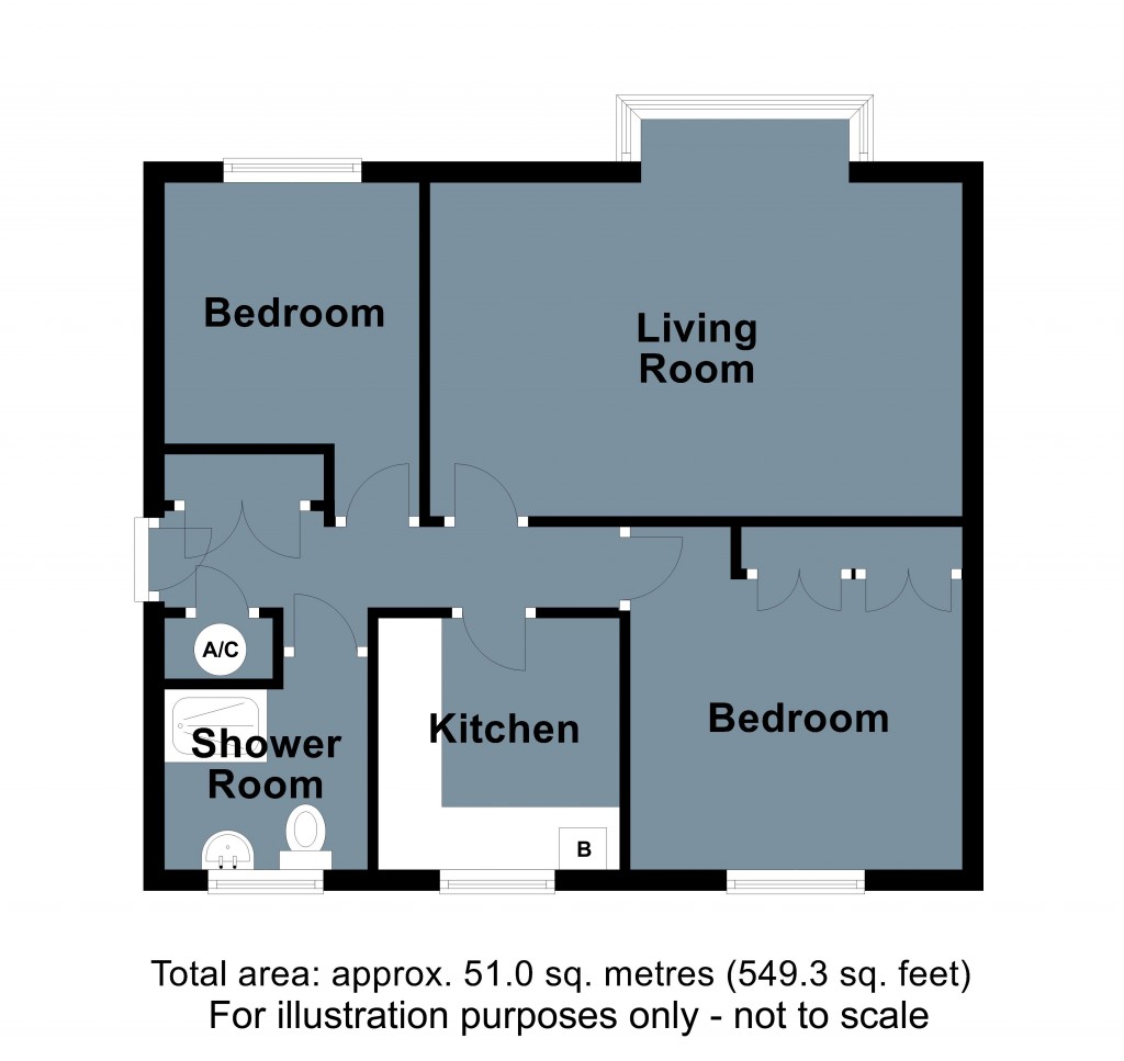 Floorplans For Rue de Bayeux, Battle, East Sussex