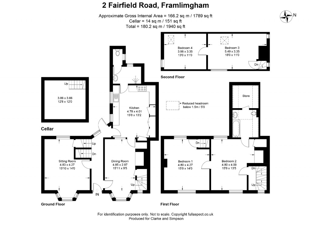 Floorplans For Framlingham, Suffolk
