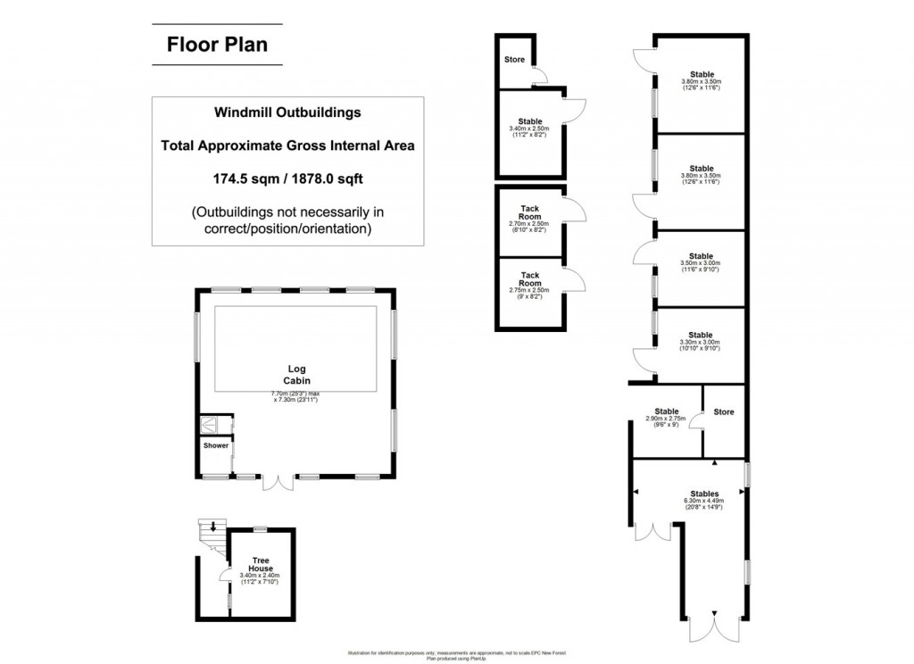 Floorplans For Sandy Down, Boldre, Lymington, SO41