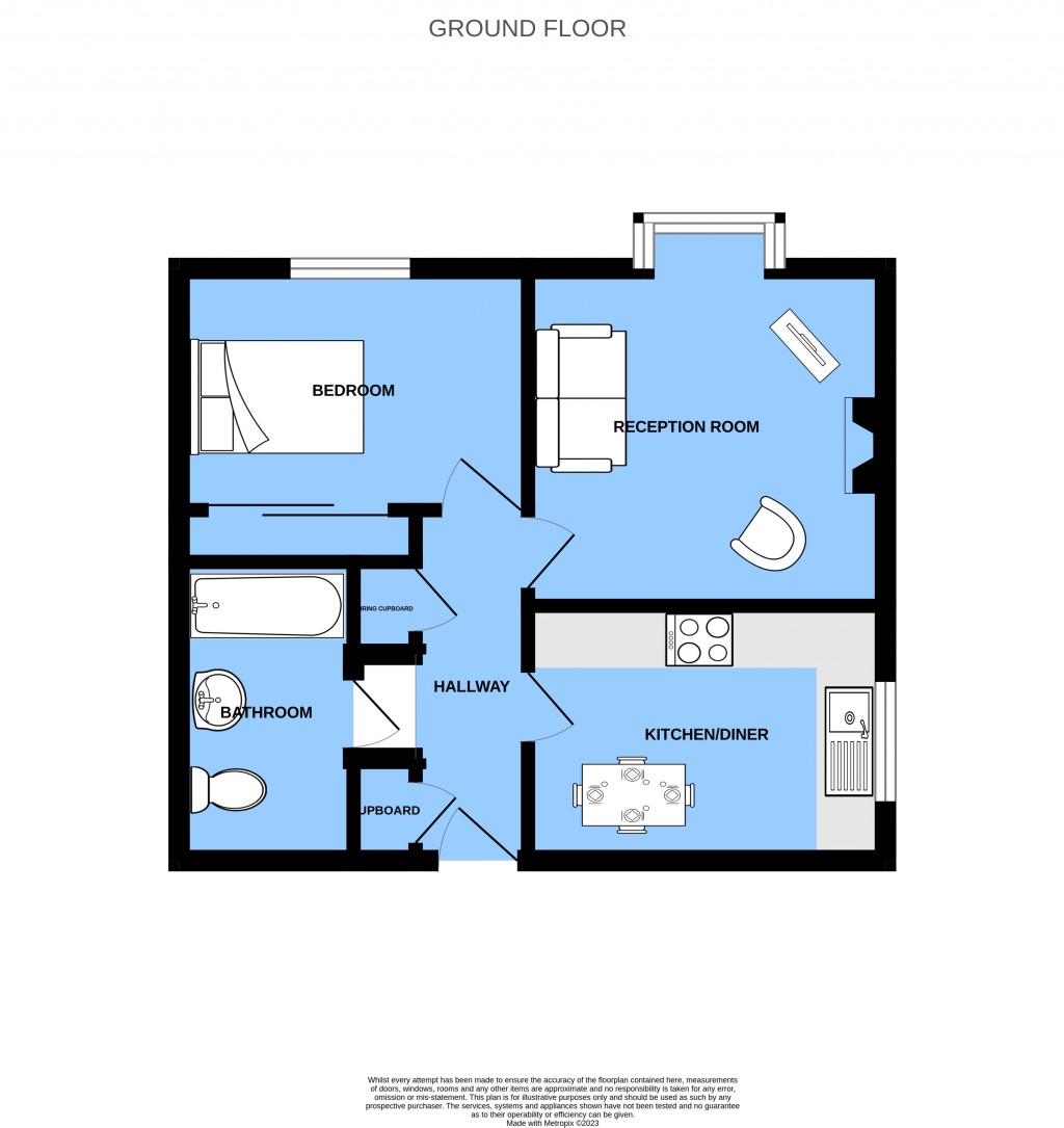 Floorplans For Rue de Bayeux, Battle, East Sussex