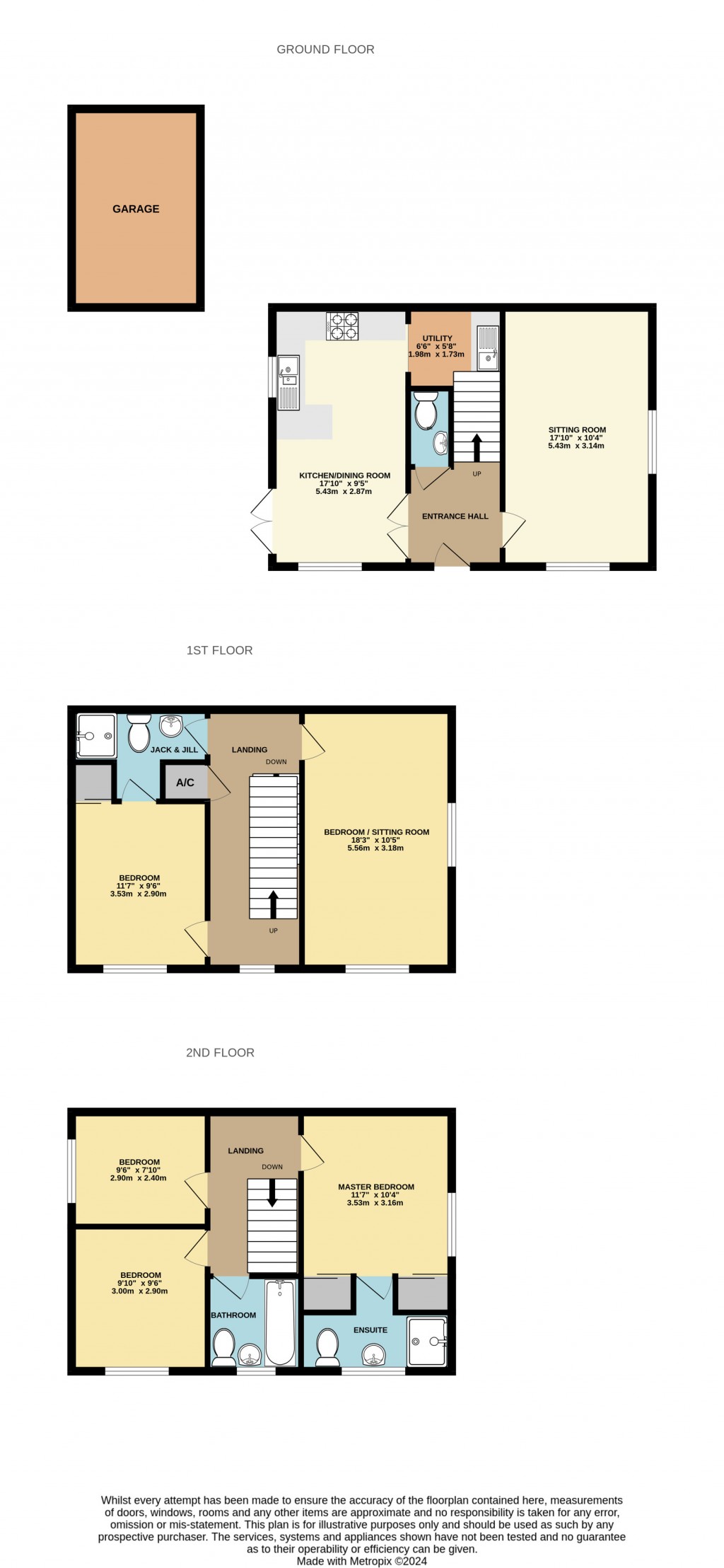 Floorplans For Clarks Meadow, Shepton Mallet, Somerset
