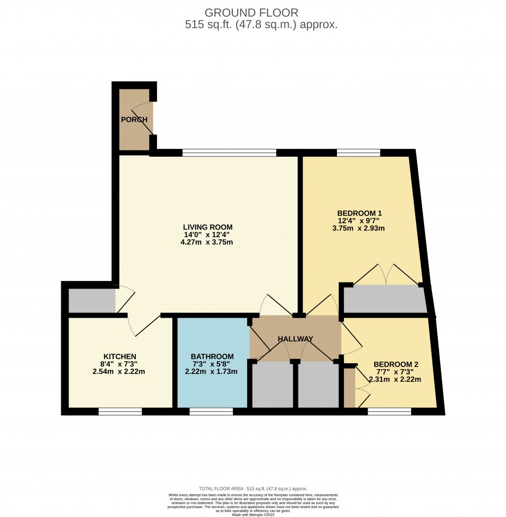 Floorplans For Symons Way, Cheddar, Somerset