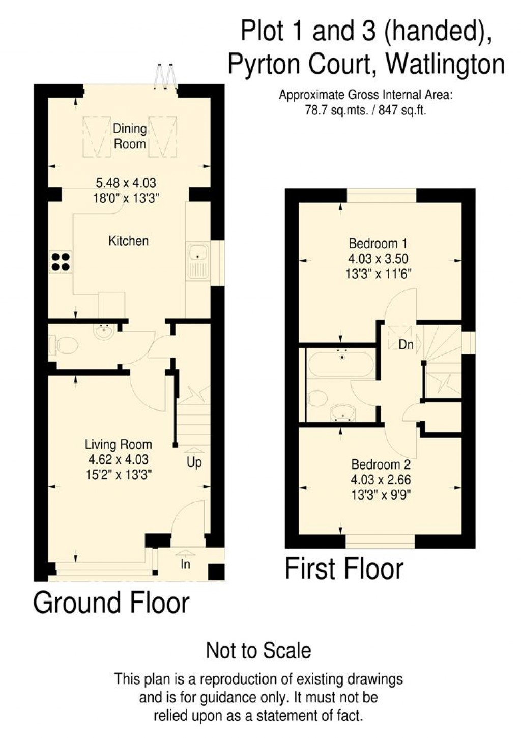Floorplans For WATLINGTON