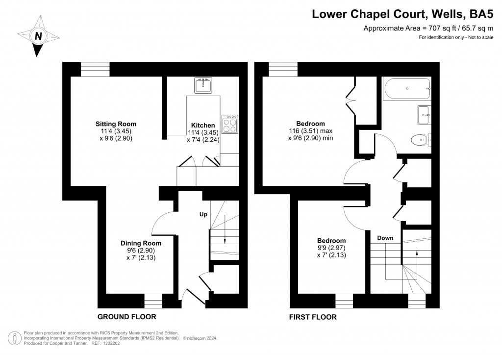 Floorplans For South Horrington Village, Wells, Somerset