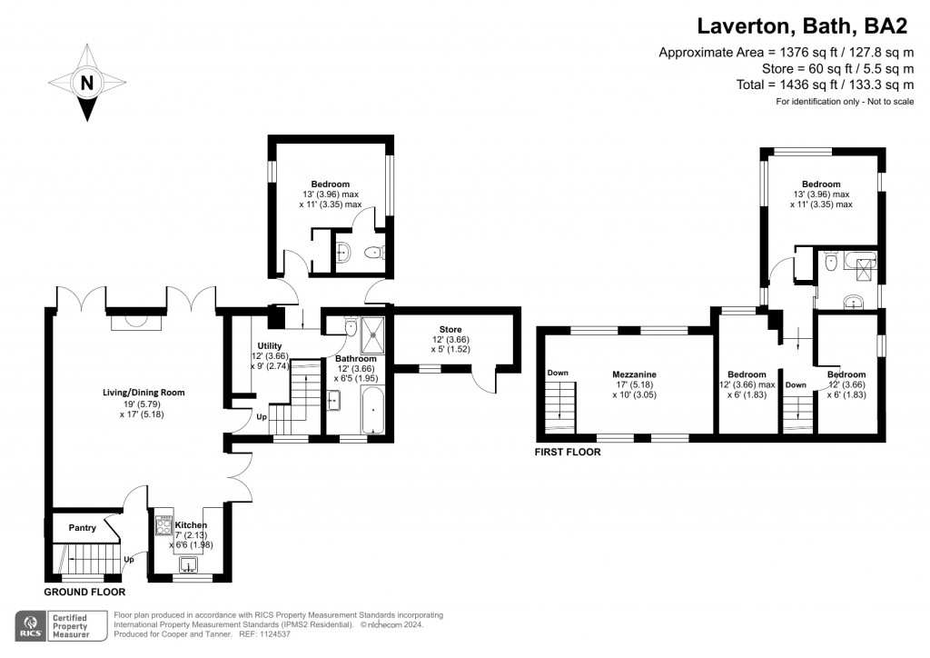 Floorplans For Laverton, Somerset