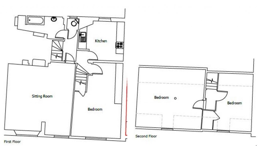 Floorplans For High Street, Battle, East Sussex