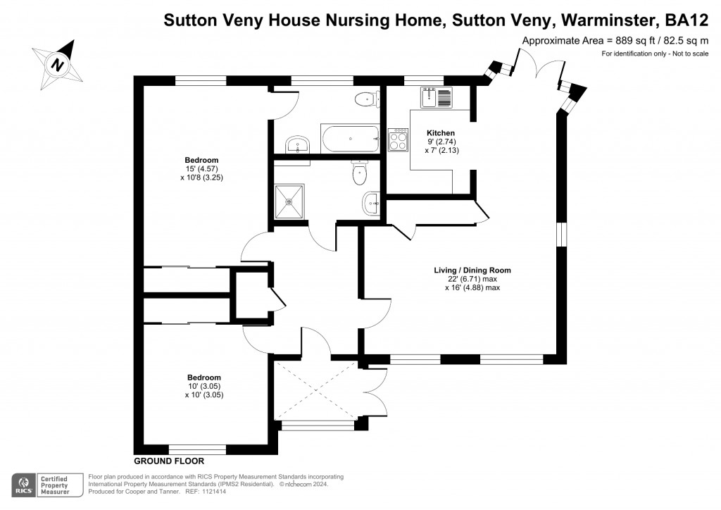 Floorplans For The Courtyard, Warminster, Sutton Veny, Wiltshire