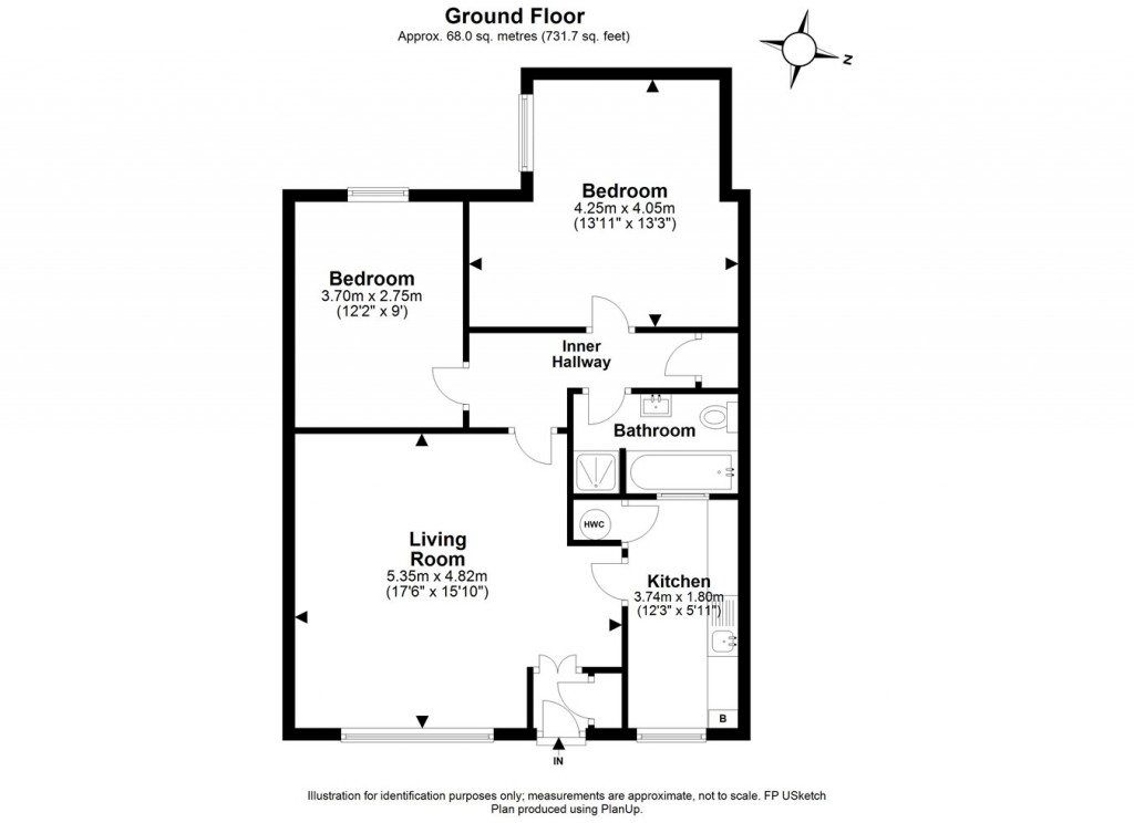 Floorplans For Grosvenor Mews, Lymington, SO41