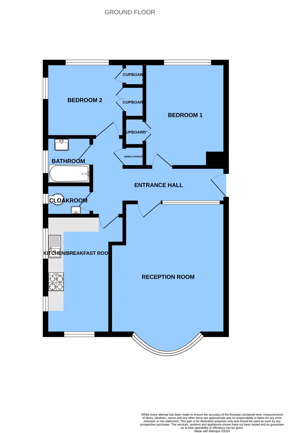 Floorplans For Eridge Close, Bexhill-on-Sea, East Sussex