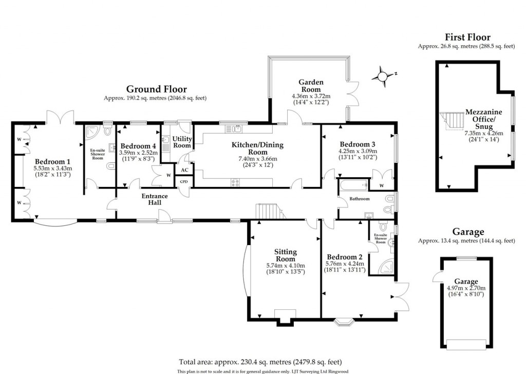 Floorplans For St Ives Park, Ashley Heath, Ringwood, BH24