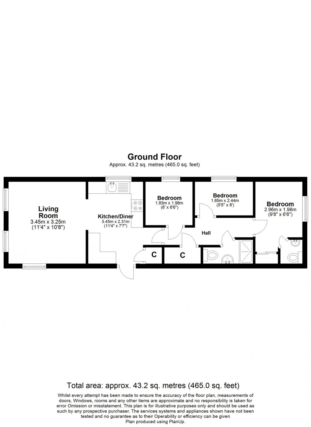 Floorplans For Sandy Balls, Fordingbridge, Fordingbridge, SP6