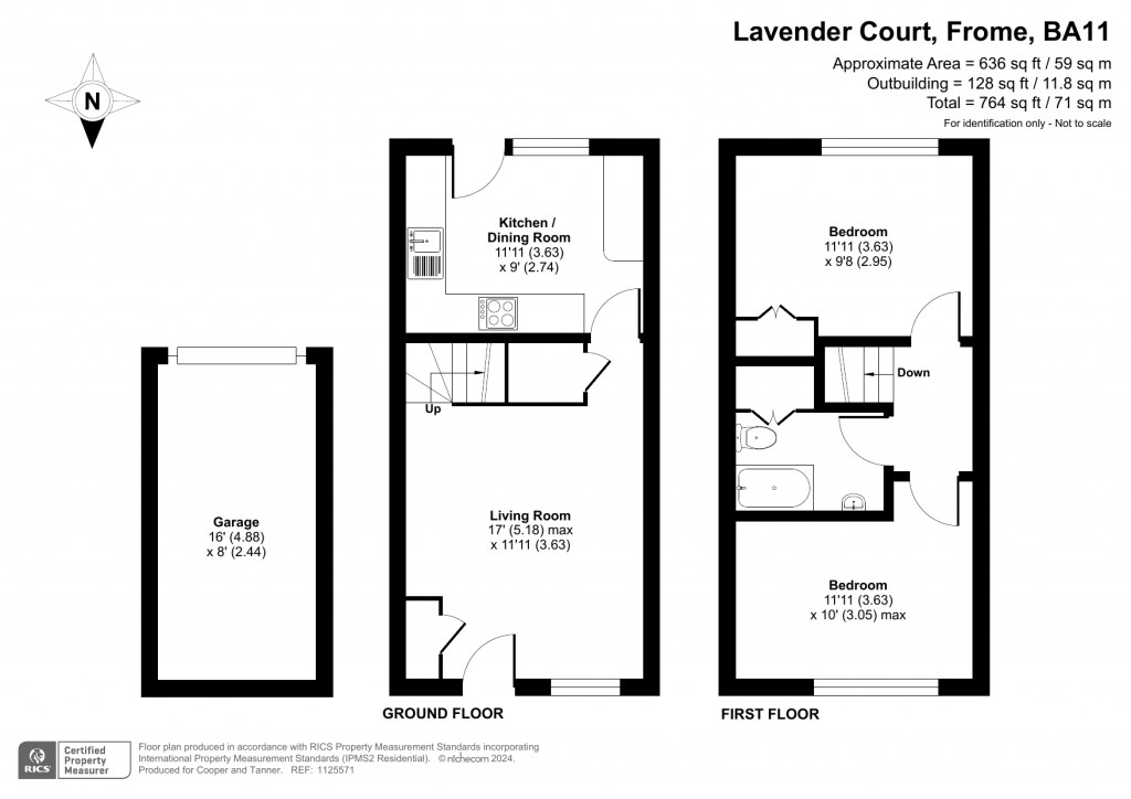 Floorplans For Lavender Court, Frome, Somerset