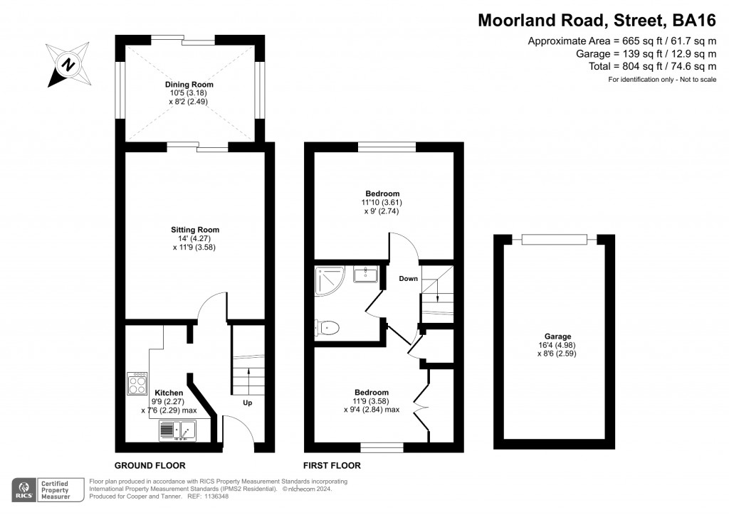 Floorplans For Moorland Road, Street