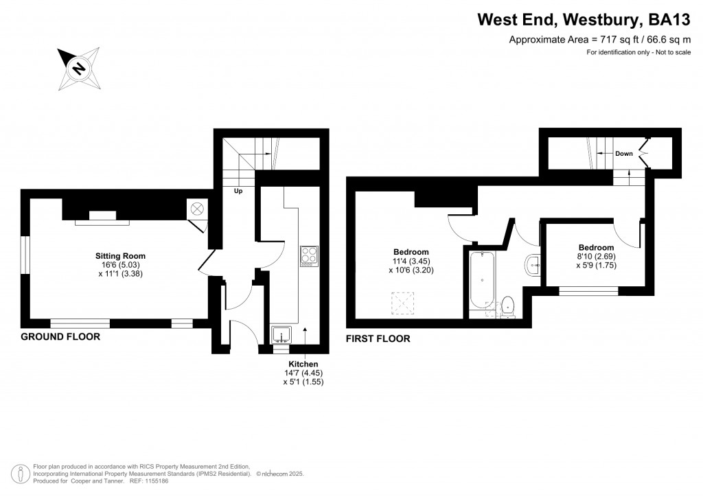 Floorplans For West End, Westbury, Wiltshire