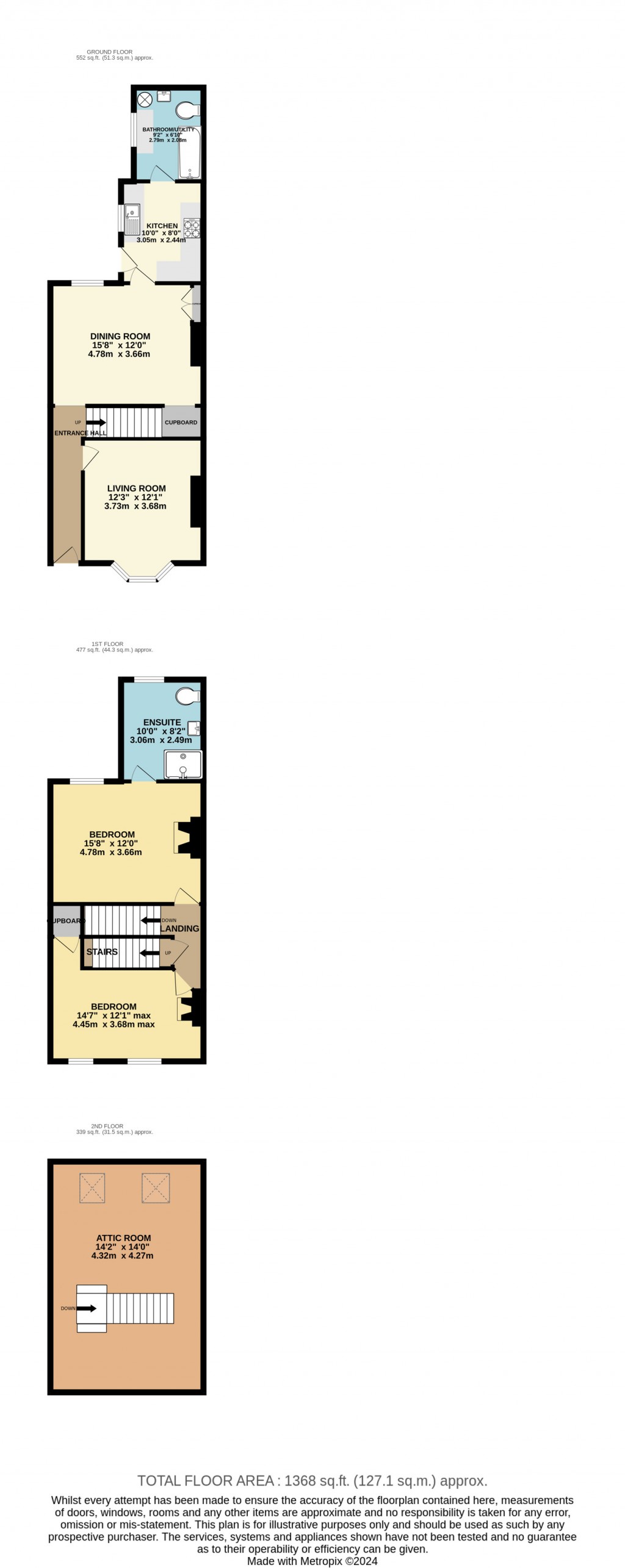 Floorplans For Charlton Road, Shepton Mallet, Somerset