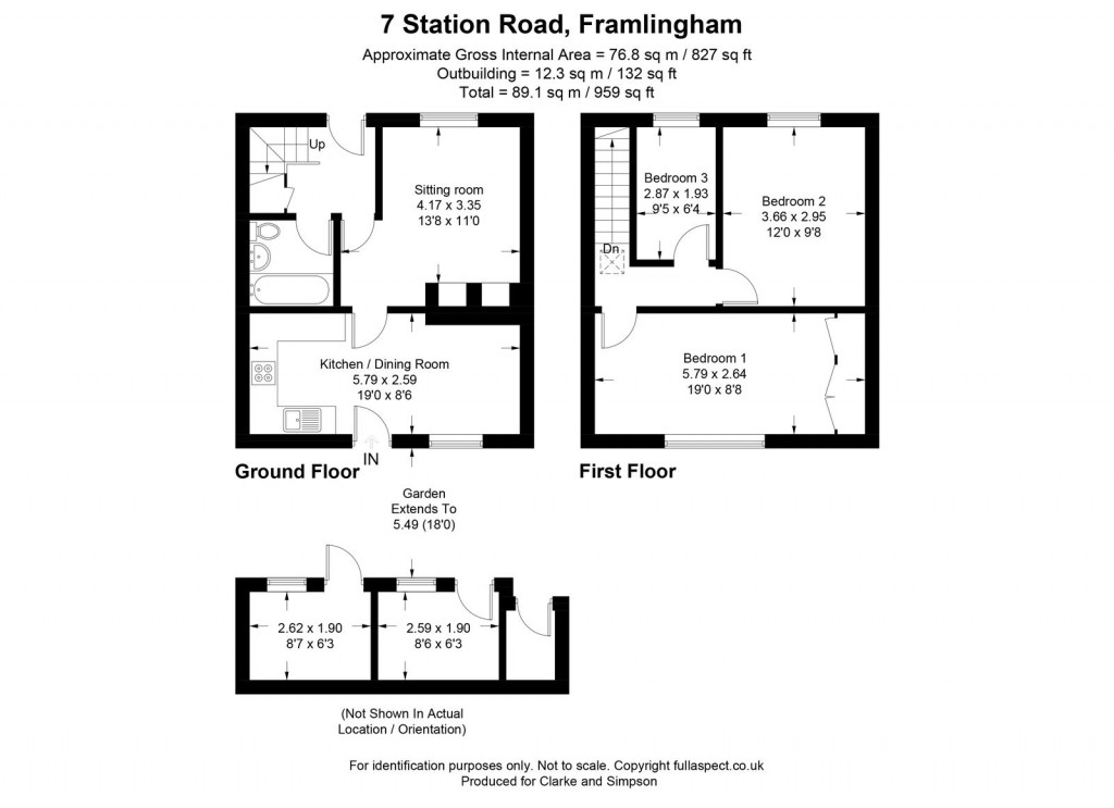 Floorplans For Framlingham, Suffolk