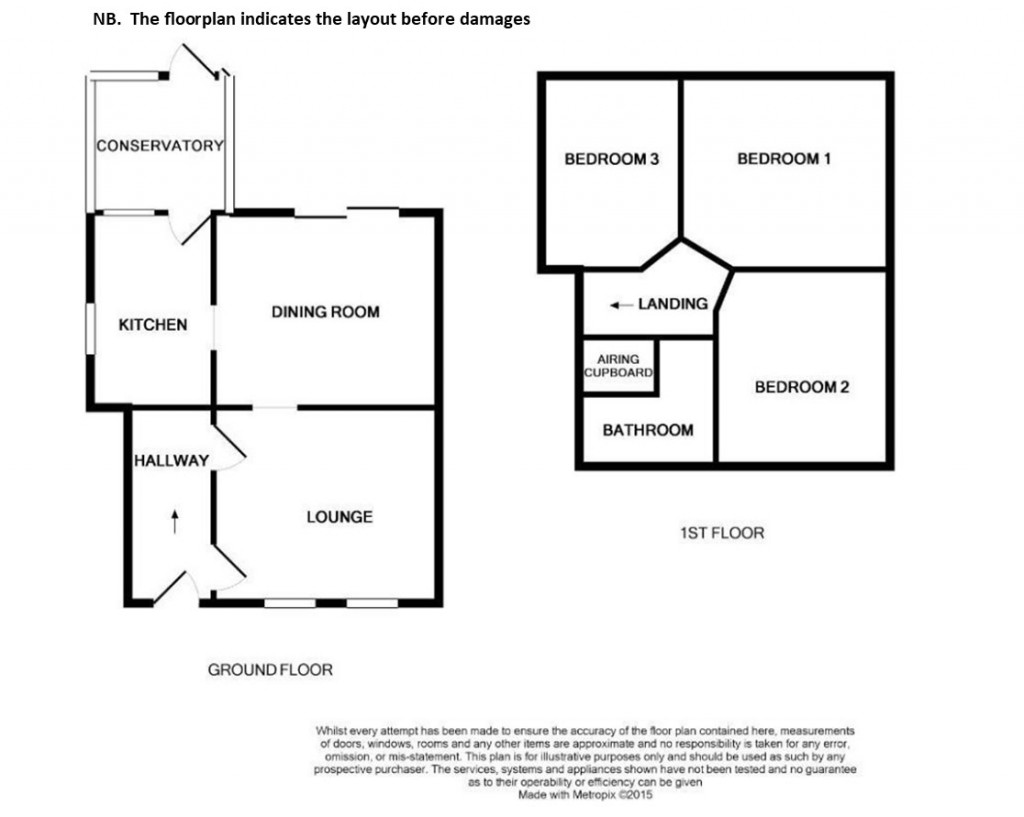 Floorplans For Eatenden Lane, Mountfield, East Sussex