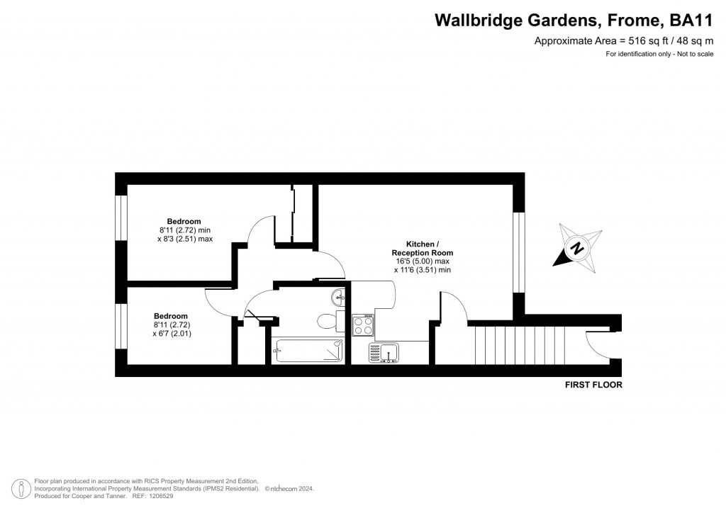 Floorplans For Wallbridge Gardens, Frome, Somerset