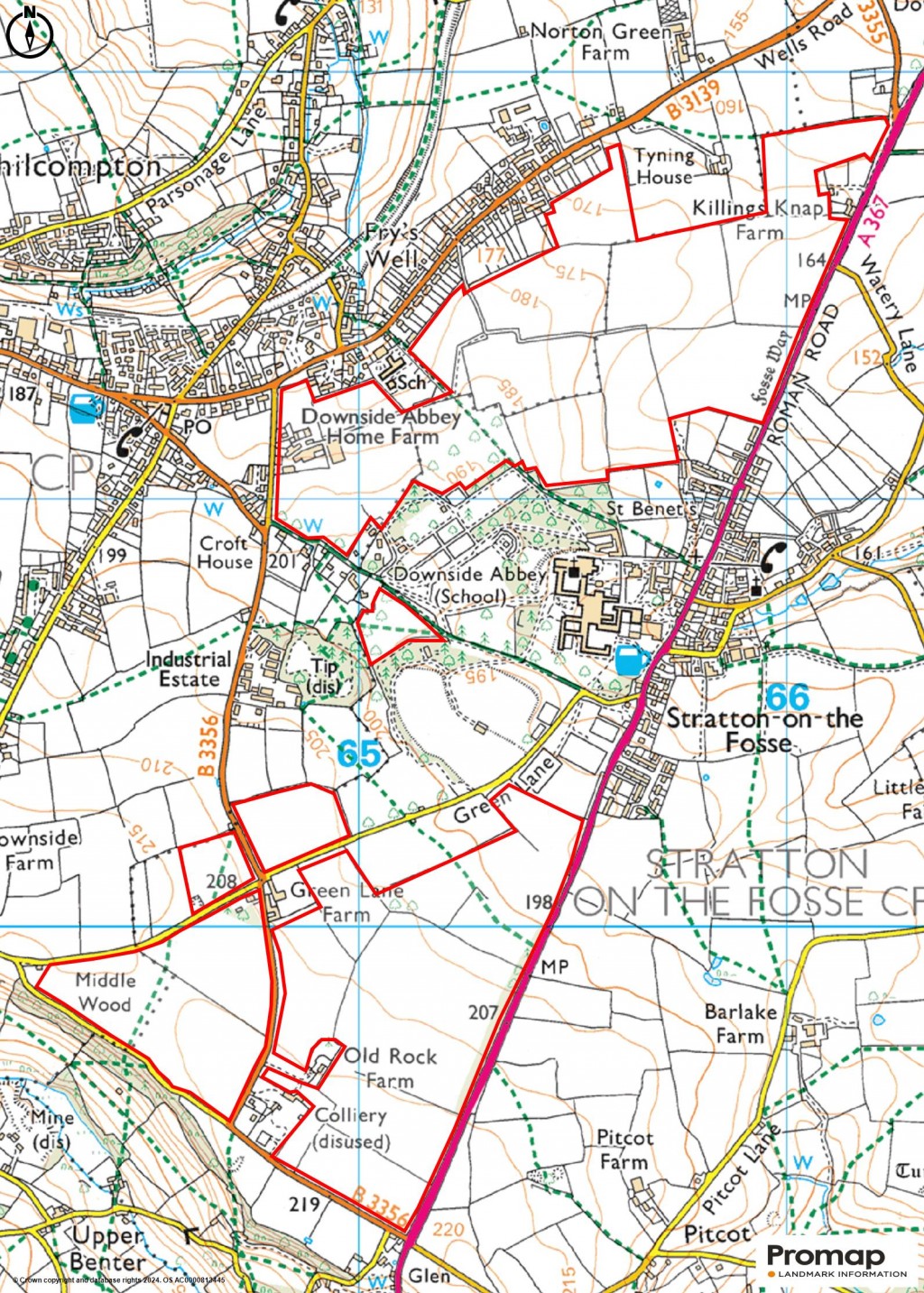 Floorplans For Chilcompton, Radstock, Somerset