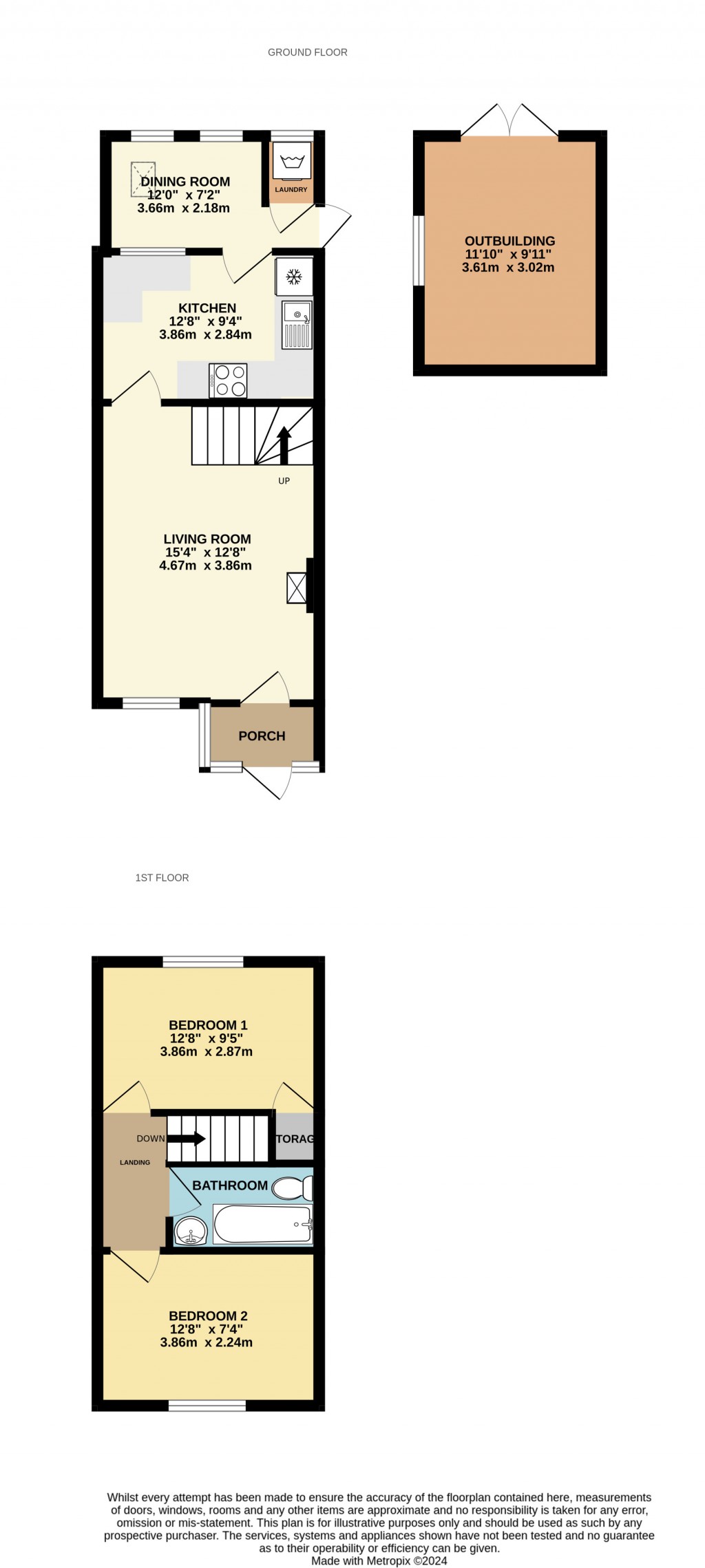 Floorplans For Strode Road, Street, Somerset