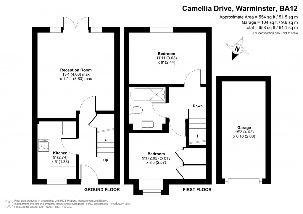 Floorplans For Camellia Drive, Warminster, Wiltshire