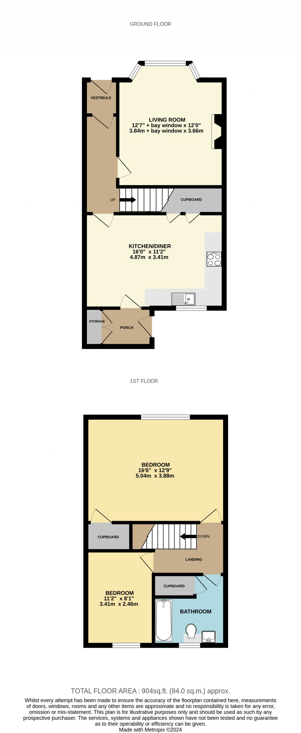 Floorplans For High Street, Street, Somerset