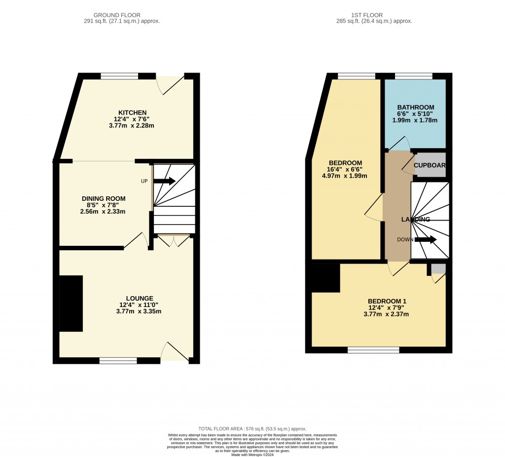 Floorplans For Birch Hill, Cheddar, Somerset