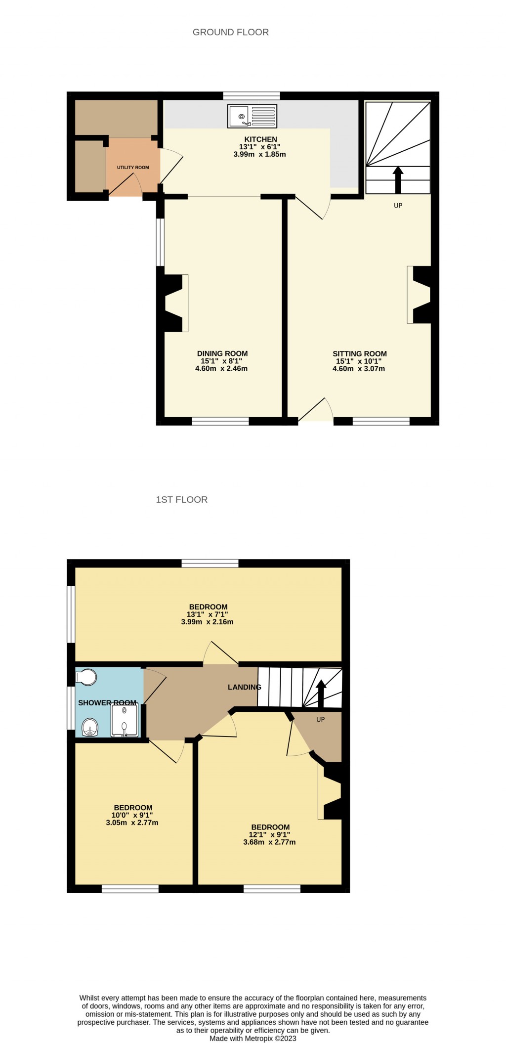 Floorplans For Barrendown Lane, Shepton Mallet, Somerset