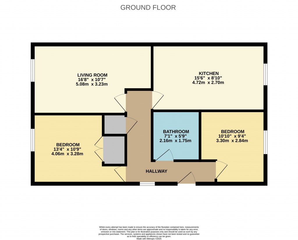 Floorplans For New Road, Draycott, Somerset