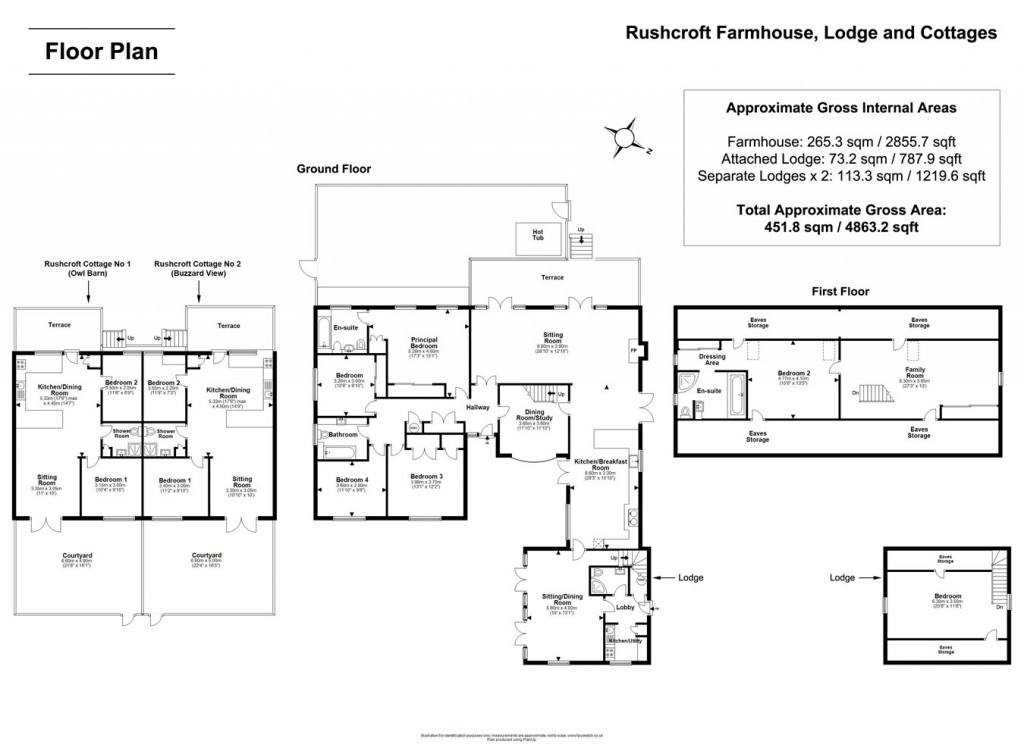 Floorplans For Mead End Road, Sway, Lymington, SO41