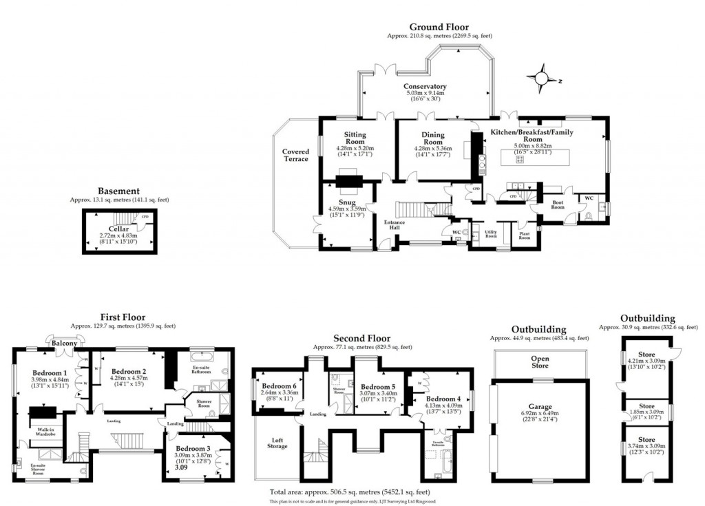 Floorplans For Sopley, Christchurch, BH23