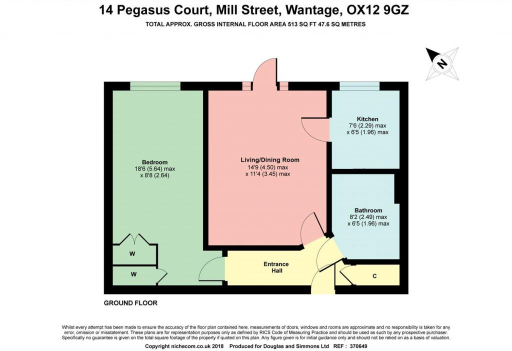 Floorplans For Mill Street, Wantage