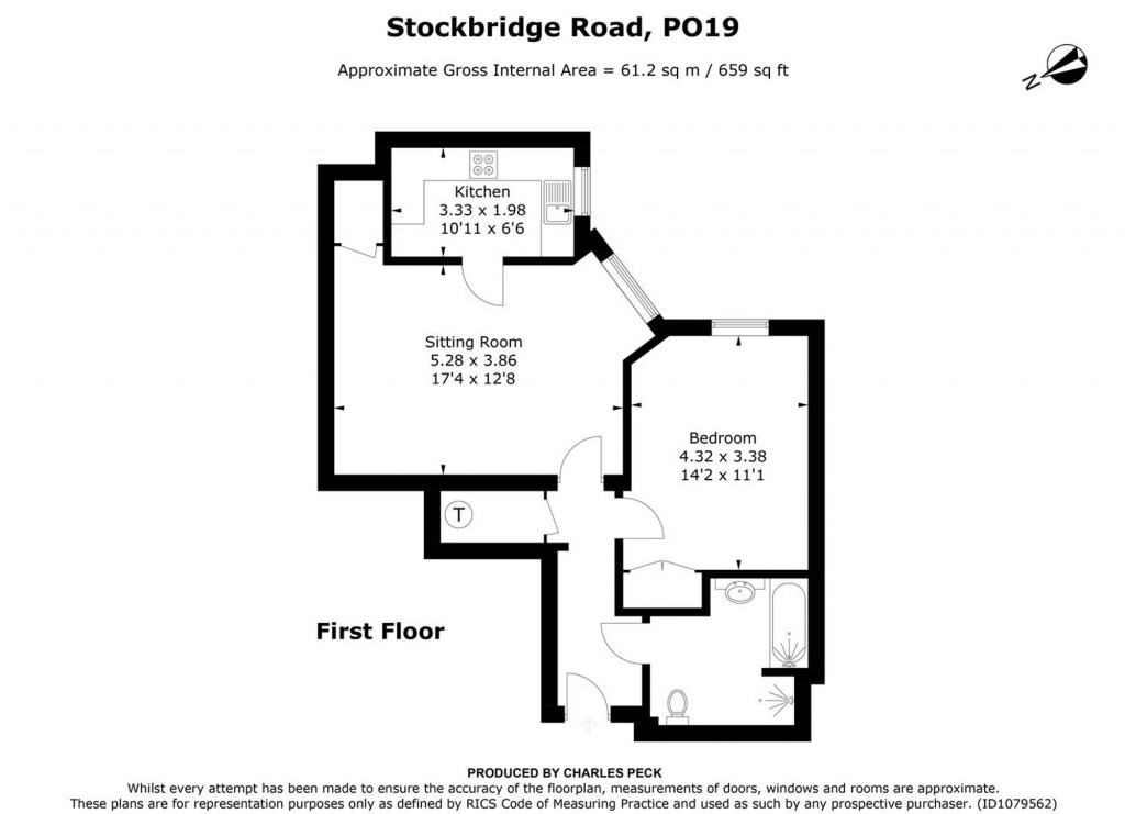 Floorplans For Stockbridge Road, Chichester, PO19