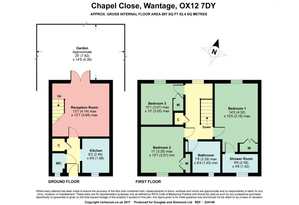 Floorplans For Chapel Close, Wantage OX12 7DY