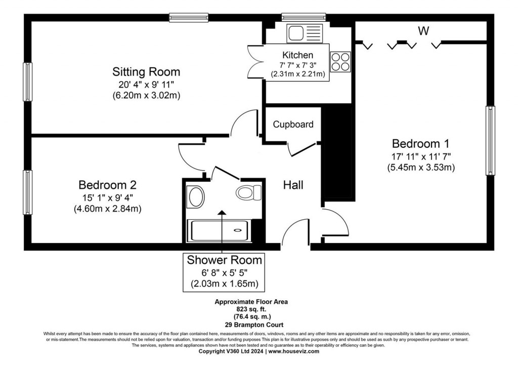 Floorplans For Stockbridge Road, Chichester, PO19