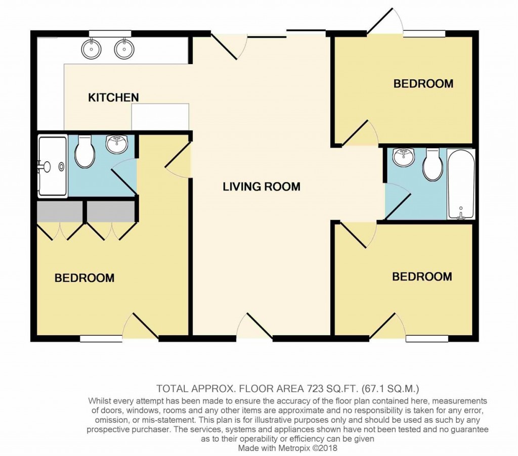 Floorplans For Yarmouth, Isle of Wight