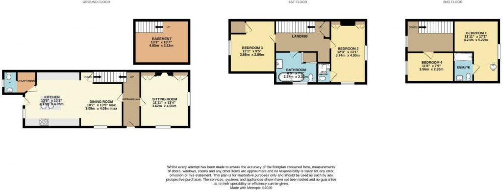 Floorplans For Vicarage Road, Newmarket