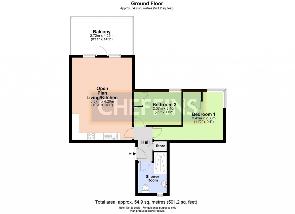 Floorplans For Severn Place, Cambridge